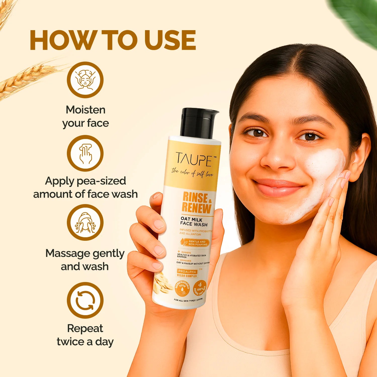 Oat Milk Face Wash