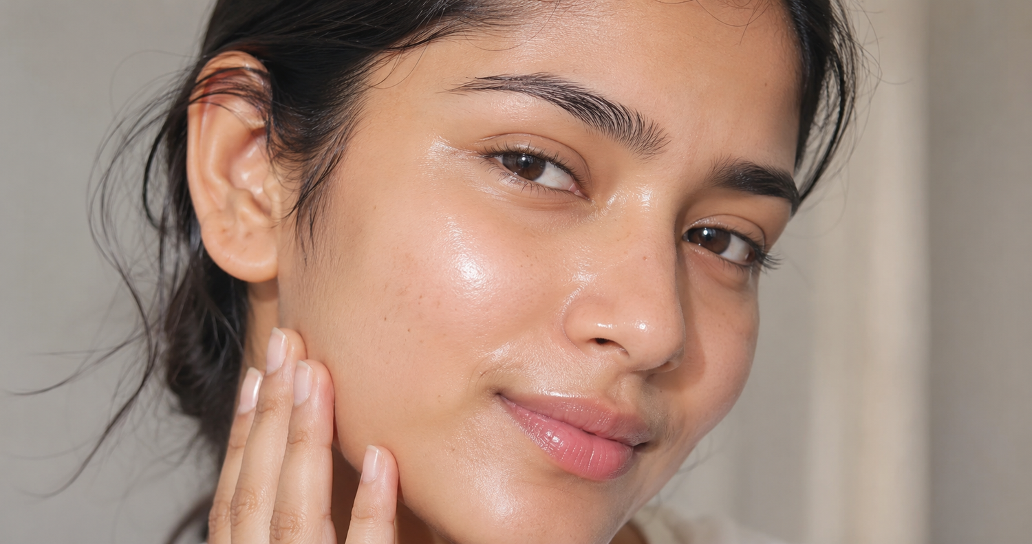 How to Get Glass Skin at Home  (Without a 10-Step Routine)
