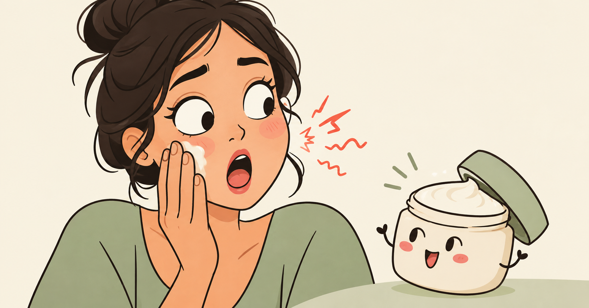 Why Does My Moisturizer Burn or Sting My Face?