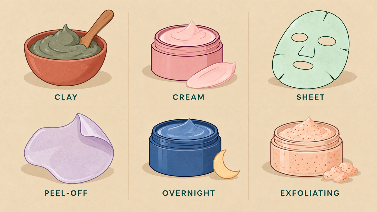Types of Face Packs: Which One Does Your Skin Actually Need?