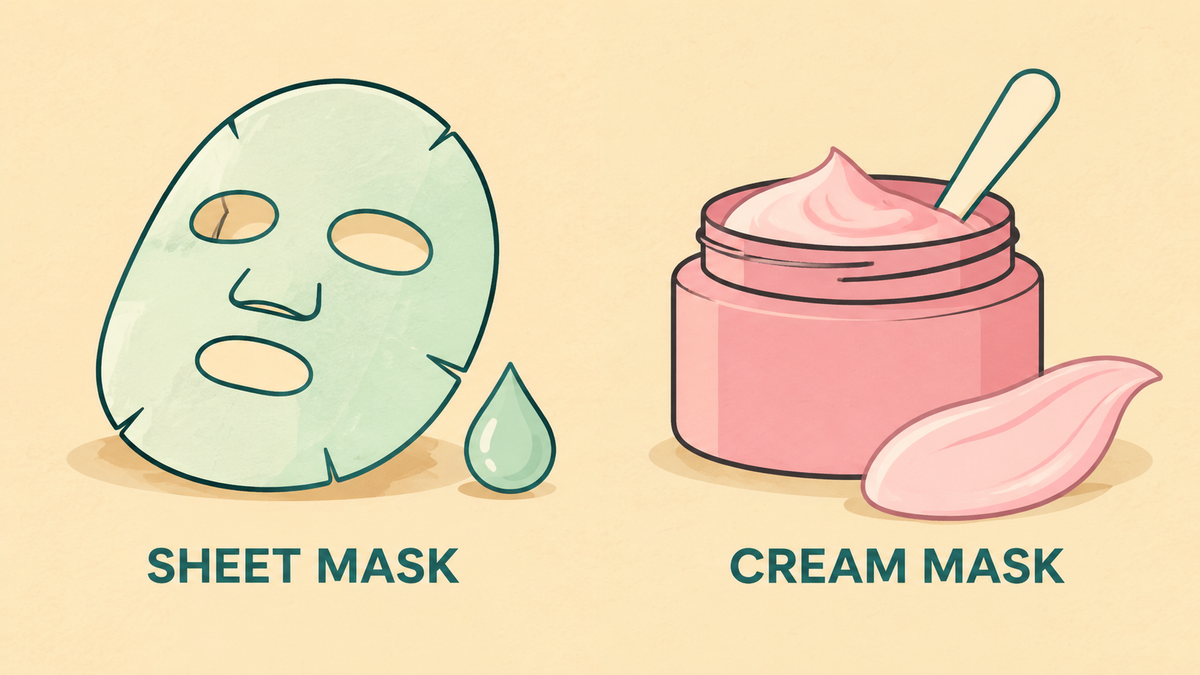 Sheet Mask or Cream Mask: Which One Is Actually Worth It?
