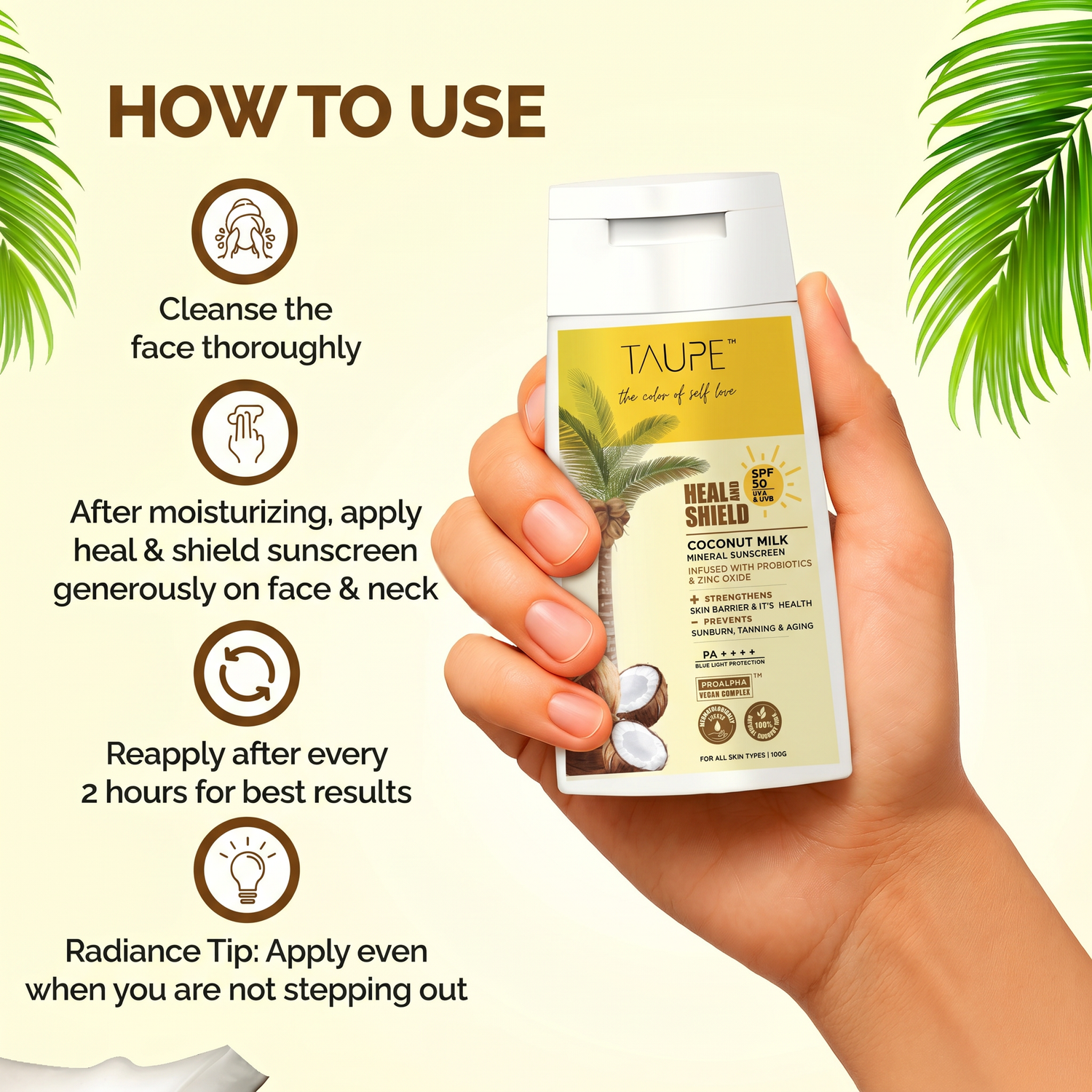 Coconut Milk Sunscreen