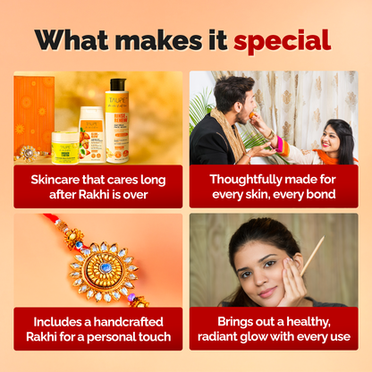 Rakhi Glow Gift Set