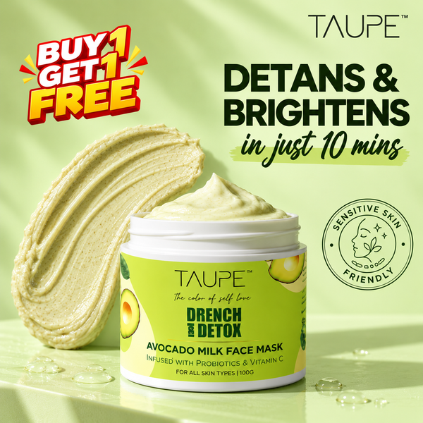 Avocado Milk De-tan Face Mask