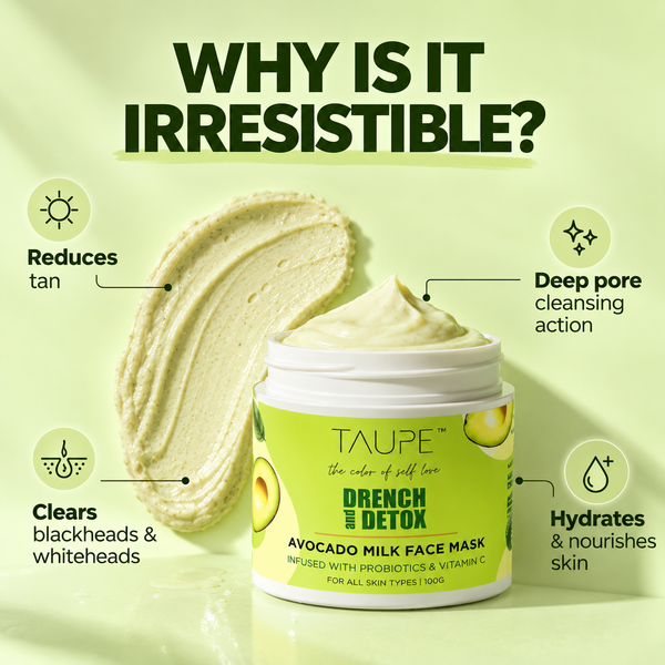 Avocado Milk De-tan Face Mask