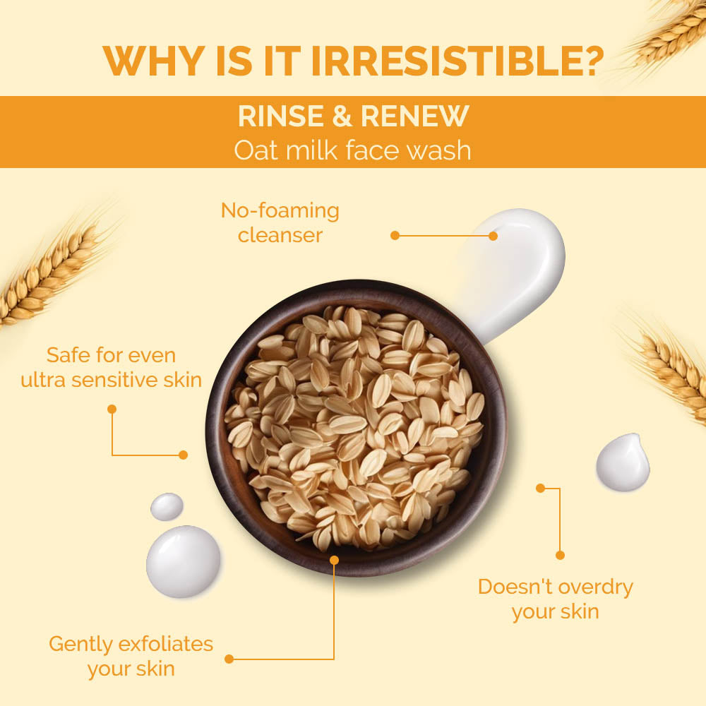 Oat Milk Face Wash - Why is it irresistible