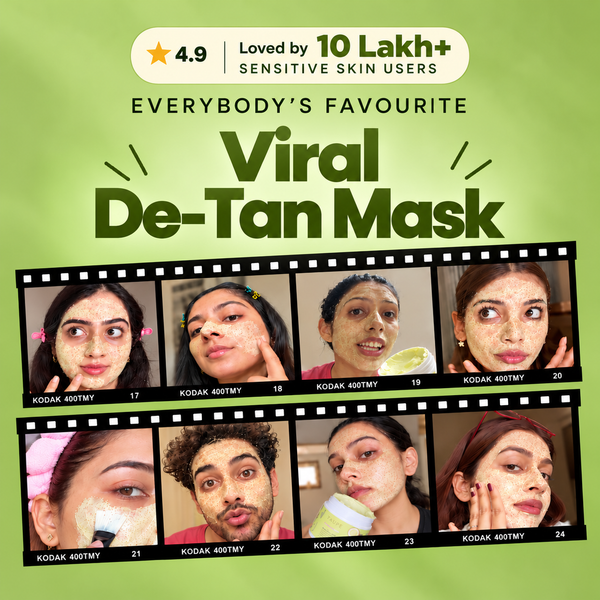 Avocado Milk De-tan Face Mask