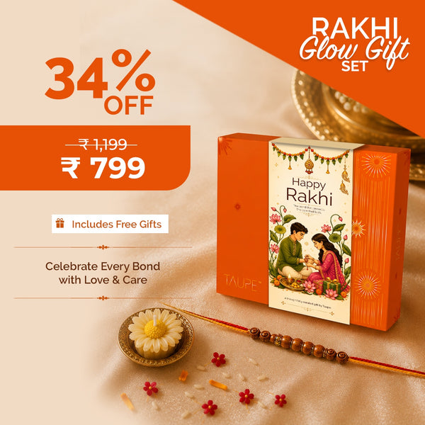Rakhi Glow Gift Set