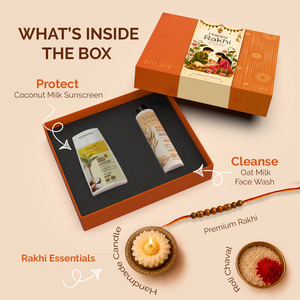 Rakhi Glow Gift Set