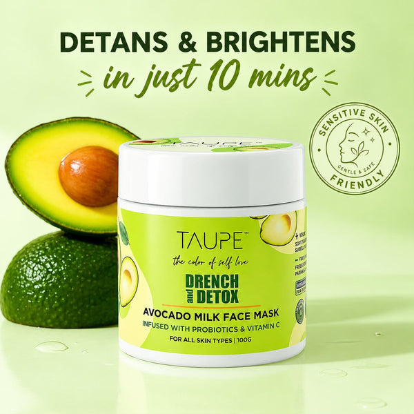 Avocado Milk Face Mask