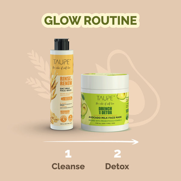 2 step glow routine combo